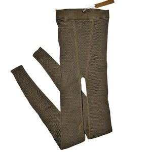 NWT Skims Warp Knit High Waist Leggings in Army Women’s Size M-XL